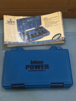 Cornwell Tools CBPIU3 - 8 Piece 1/2" Drive Cornwell® bluePOWERR SAE Power Universal Socket Set, 6 Point
