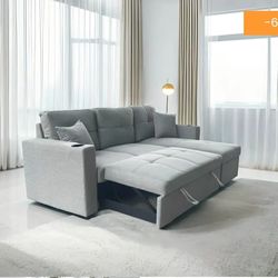 Gray Sectional 