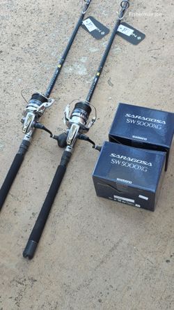 Shimano Saragosa 5000 Reel/Braid/Omen Rod