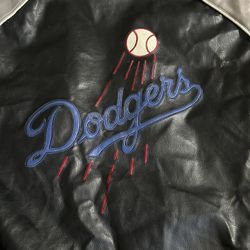 Dodgers Vintage Leather Jacket 