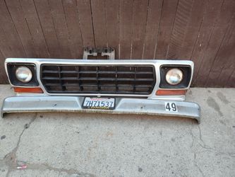 Ford f350 grill & bumper
