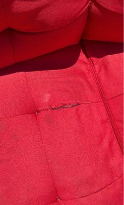 Used sectional all red
