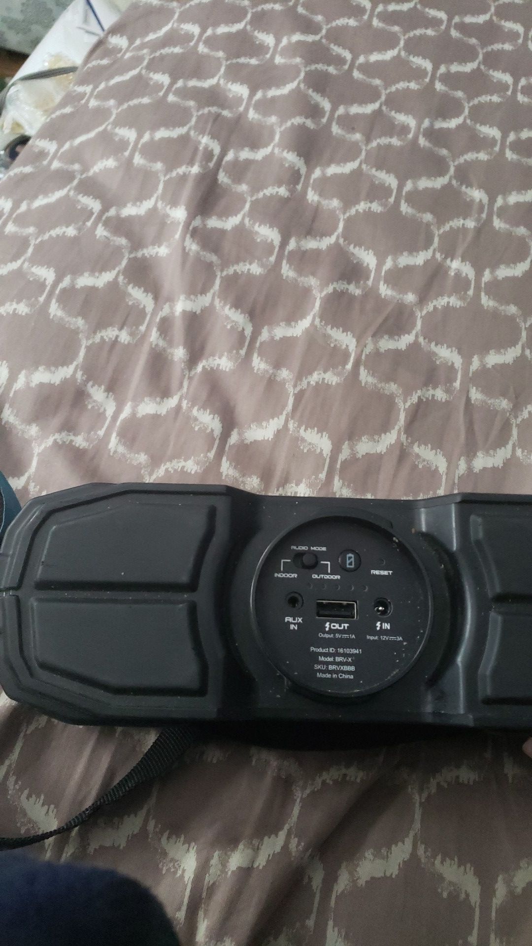 Braven x bluetooth speaker