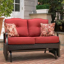 Better Homes & Gardens Providence 2-Person Outdoor Glider Bench