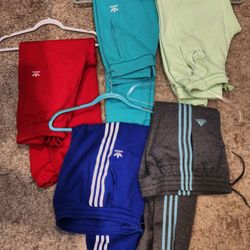 Gently Used Adidas Sweatpants And Track Pants. 