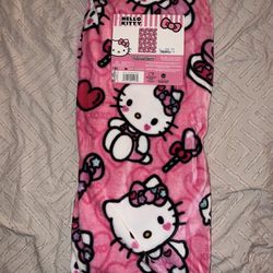 Hello Kitty Throw Blanket 