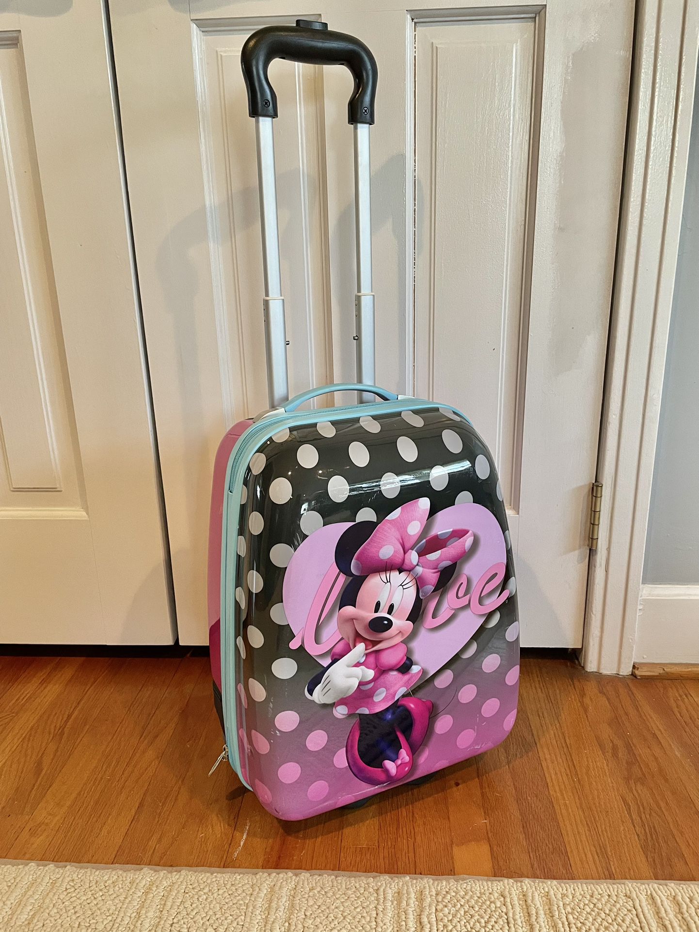 Disney Minnie Mouse - Toddler Hard-case Rolling Suitcase