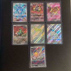 Pokemon Card Modern Secret Rare Card Lot