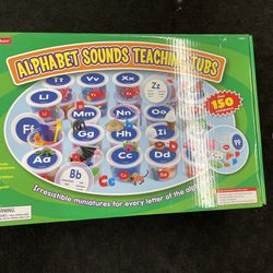 Lakeshore learning Alphabet Sounds Teaching Tubs