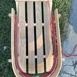 Wooden Sled