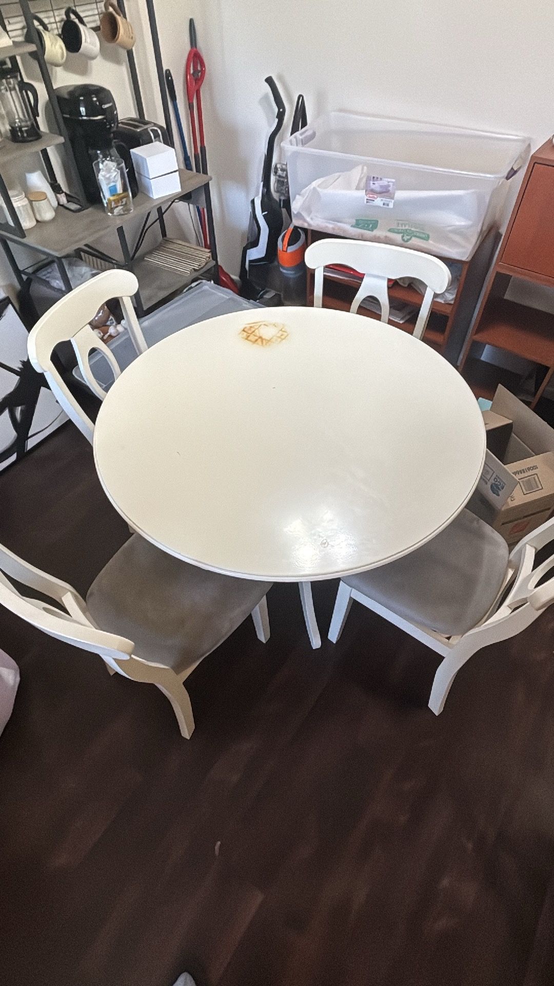 dining table with chairs