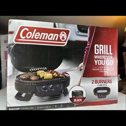 Coleman Roadtrip 225 Tabletop Propane Grill Black New 