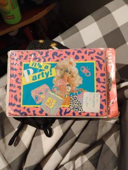 Vintage never opened 1990 party invites