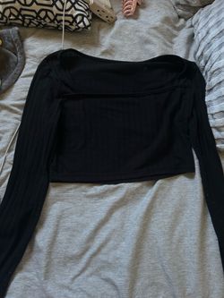 Crop top long sleeve