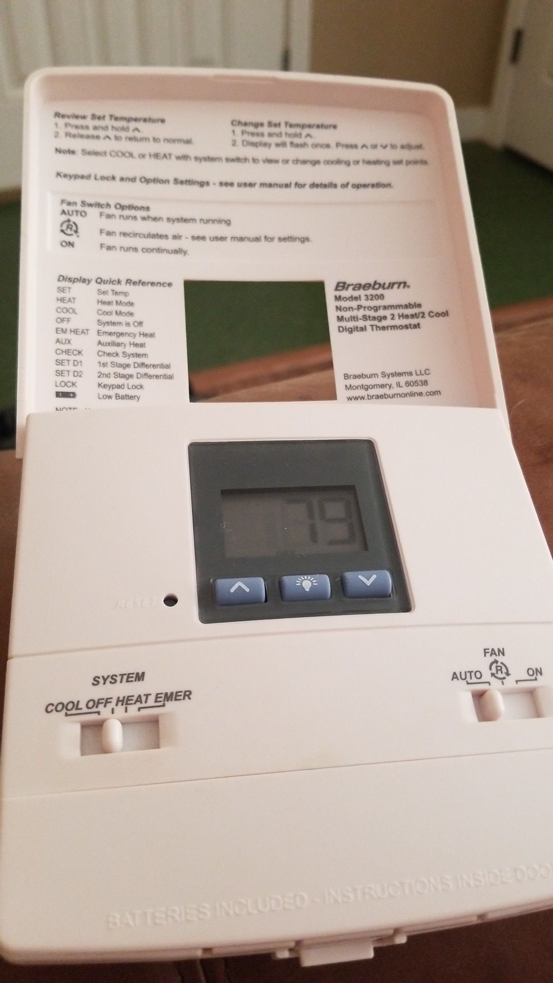 Braeburn thermostat for Sale in Lubbock, TX - OfferUp