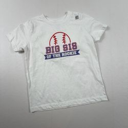 Girls Big Sis of the Rookie Baseball Graphic T-Shirt