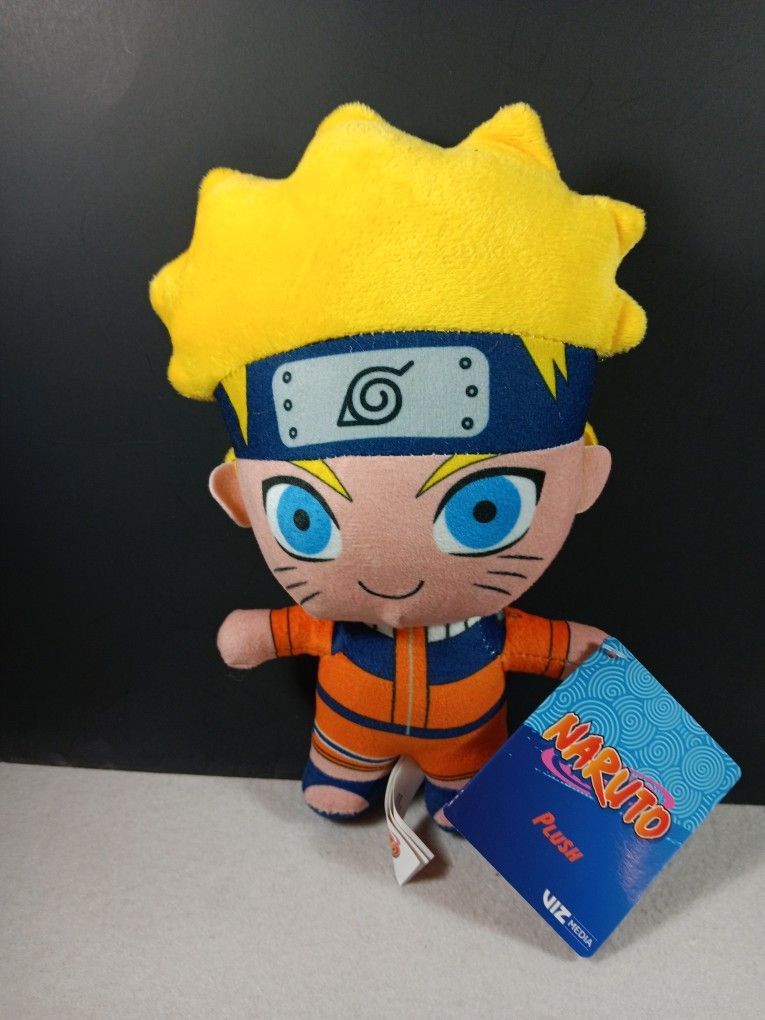 Naruto Uzmaki 7” Plush Figure Shonen Jump Japan Anime New