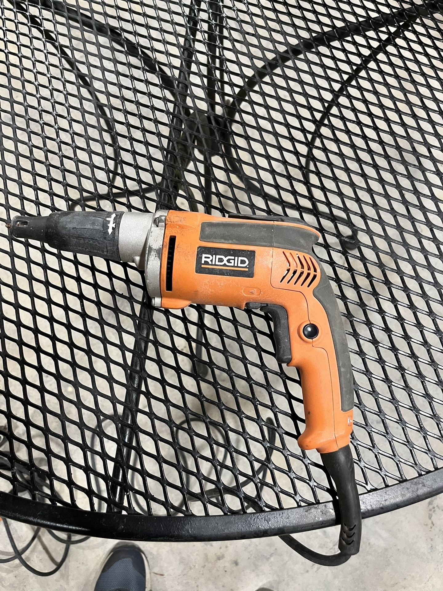 Ridgid Corded Drywall Screwdriver.