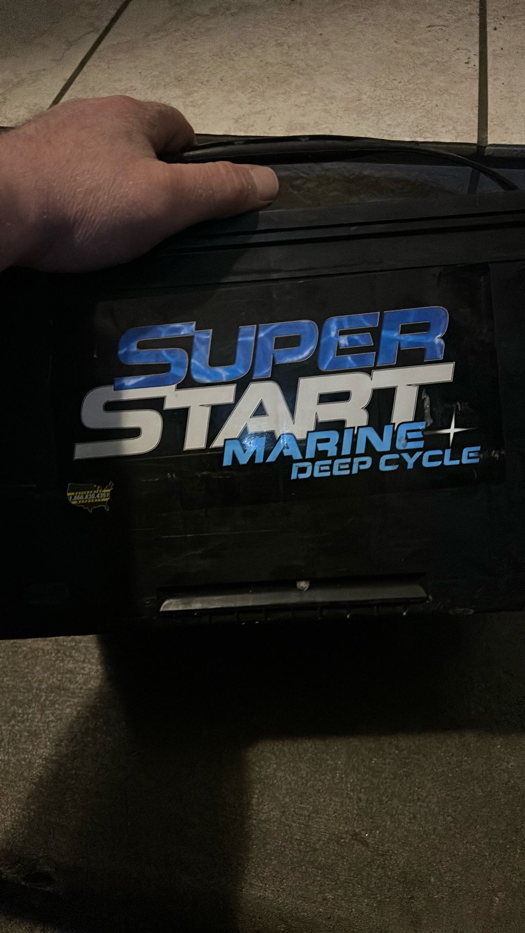 Super Start Marine Battery