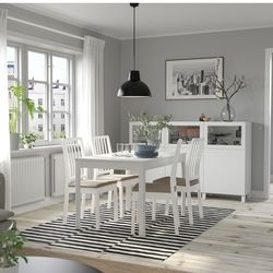 Extendable - Dining Table And 4 Chairs