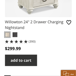 Queen bedroom set from Ashley furniture