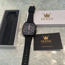 OLEVS 2942 Mens Sport Chronograph Quartz Watch