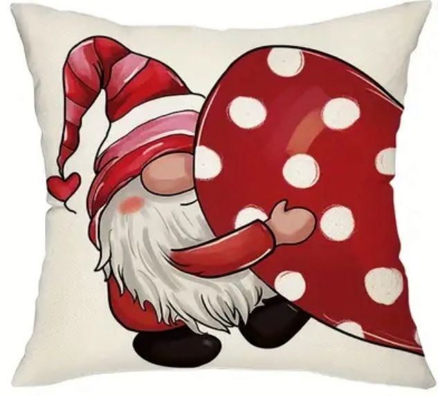 Valentine Pillow Covers 18x18 - Set Of 2 (2 Sets Available)