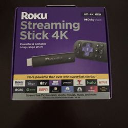 Roku Streaming Stick 4K - New in Box