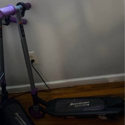 Two kids electric scooters