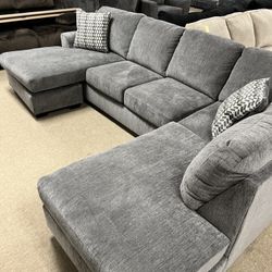 Double Chaise Stylish Sectional 