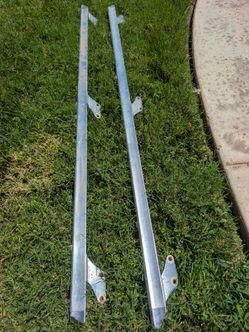 El Camino bed rails, cargo rails, casket rails, coffin rails