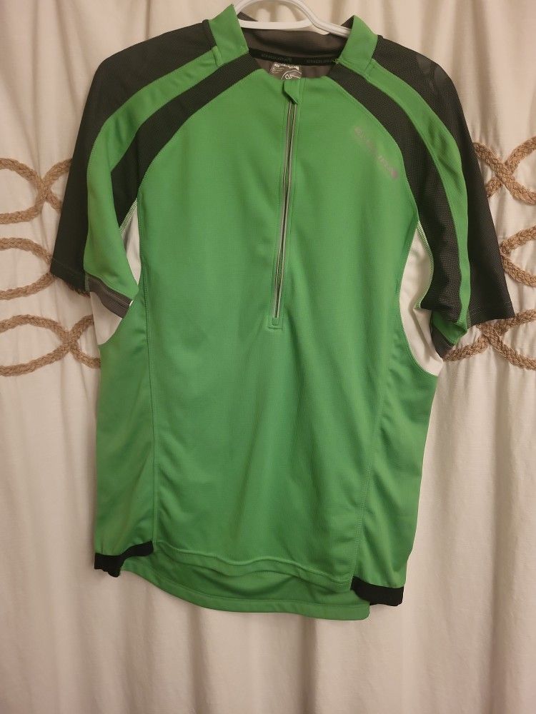 Road Cycling Mens Large 4-pocket Jersey