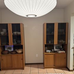 Pair of Mid Century/ Scandinavian Cabinets