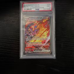 Rocket Moltres Ex Psa 9 