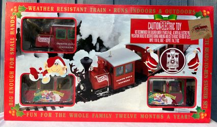 New Lehmann vintage North Pole Express Christmas Train Set
