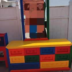 Lego themed Dresser Set