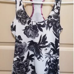 Lululemon Racer Back Tank Brisk Bloom (4)