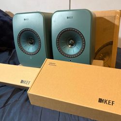 KEF LSX II LT Wireless HiFi Monitor Speakers | Premium Bookshelf System | Uni-Q Driver | High-Resolution Audio