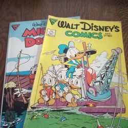 Two 1988 Walt Disney Comics 