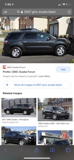 2007 GMC Acadia
