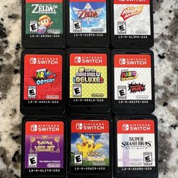 Super Mario 3D Odyssey Deluxe Smash Bros Zelda Pokemon violet pikachu Donkey Kong Nintendo switch