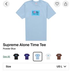 Supreme Alone Time Tee 