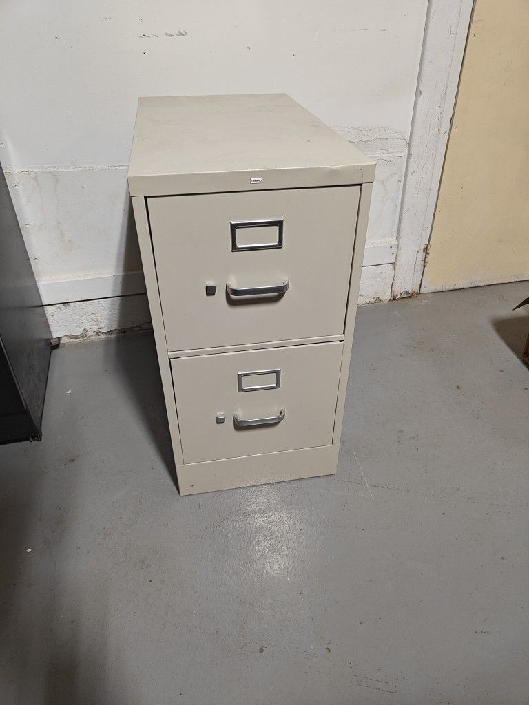 2 Drawer File Cabinet