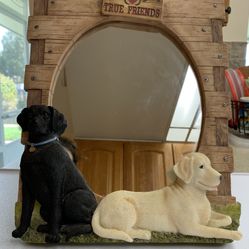 Mirror Labrador True Friends