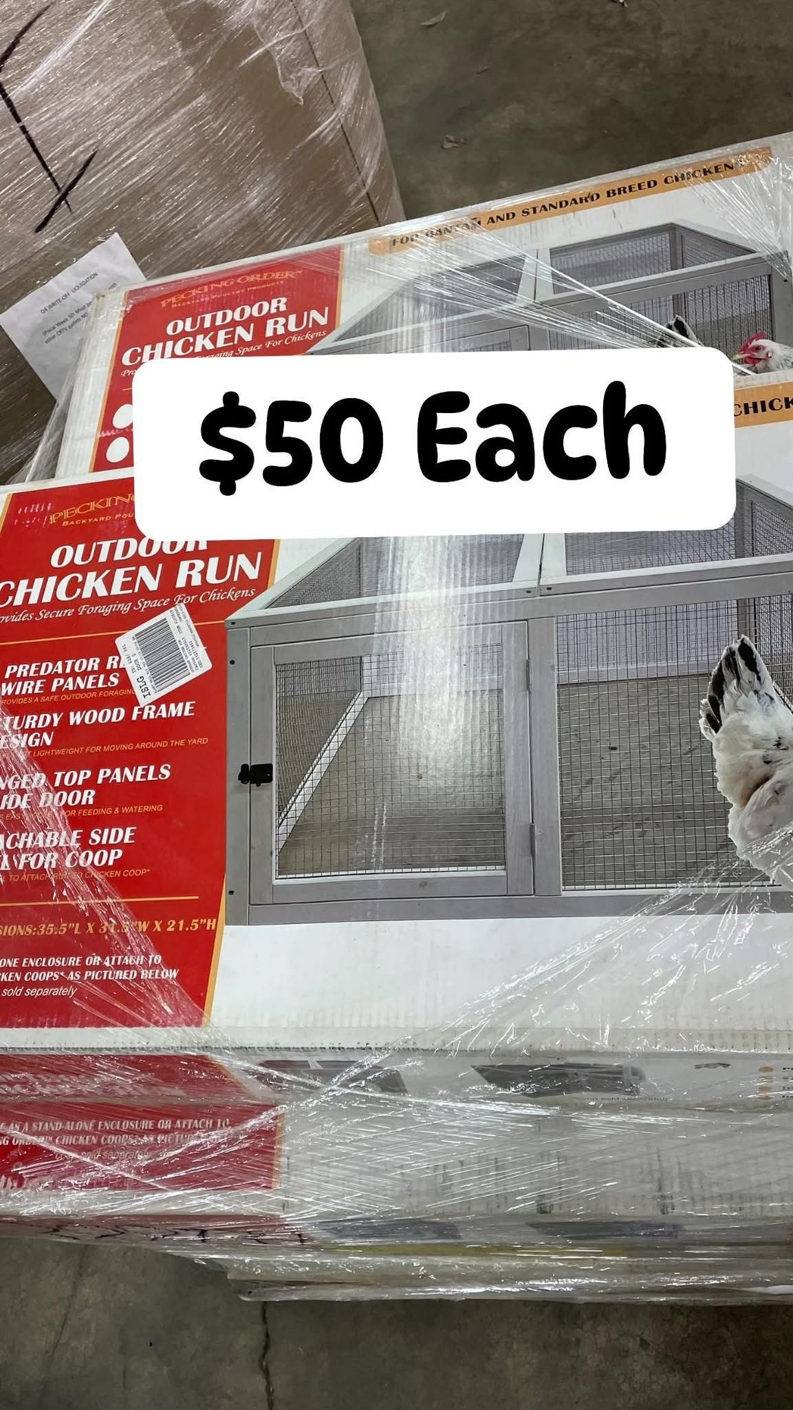 Chicken pens