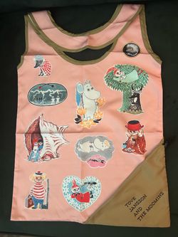 Rare Moomin Eco Shopping Bag | Fukuoka Museum Exclusive | Two Designs