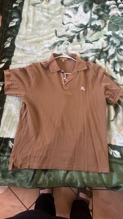 Brown Men Xl Burberry Polo