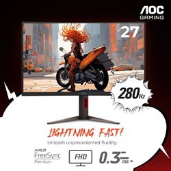 AOC GAMING CURVED MONITOR 27INCH