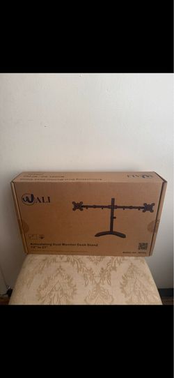 WALI Dual Computer Monitor Desk Stand Model MF002