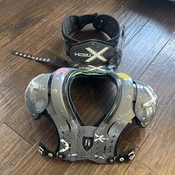 X-Tech Super skill football pads with core guard